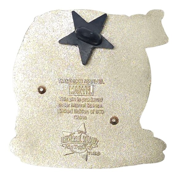 Universal Studios 2008 Spider-Man VS Lizard Limited Edition 500 3-D Pin Pinback - Picture 2 of 12